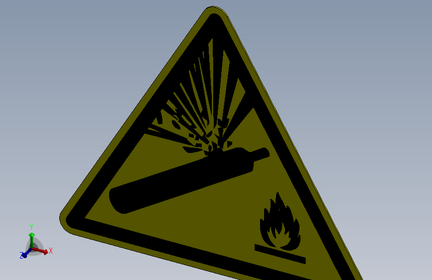 ISO7010 W029 气瓶警告.SLDPRT