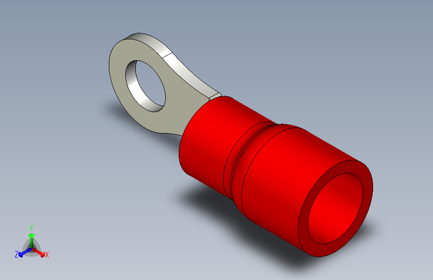 M3 环形电缆接头  部分绝缘 红色 (0.5 1.5 mm²)