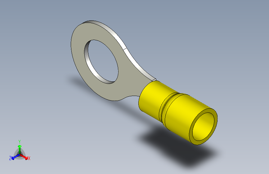 M8 环形卡口 部分绝缘 黄色 (4.0 6.0 mm²)