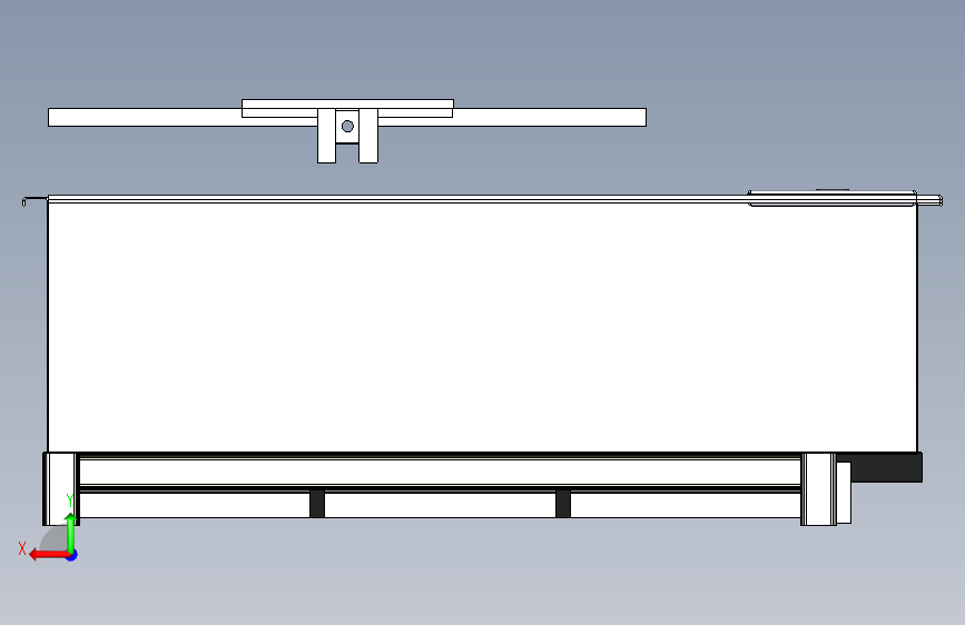 G043827-Pre Painting Process - zinc phosphatized washer container=集装箱容器 背面视图