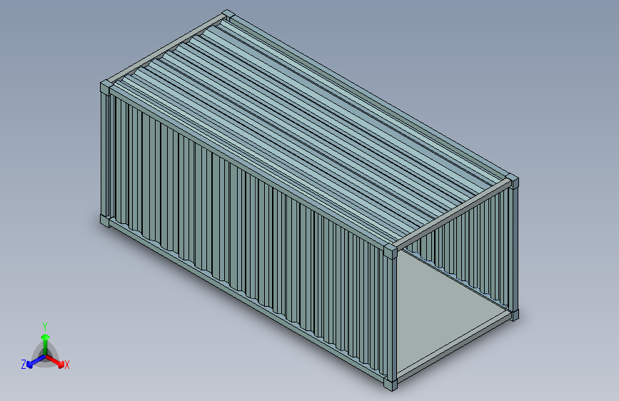 G043842-Shipping Container=集装箱容器