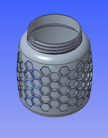 G044266-蜂巢容器=集装箱容器