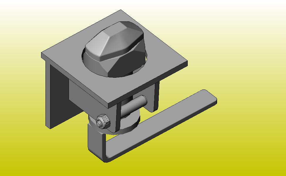 G044437-货柜扭锁，常见手柄类型=集装箱容器