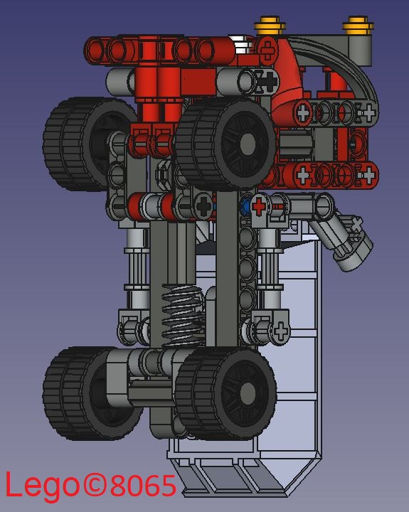 G044763-乐高LEGO8065 集装箱卡车=集装箱容器