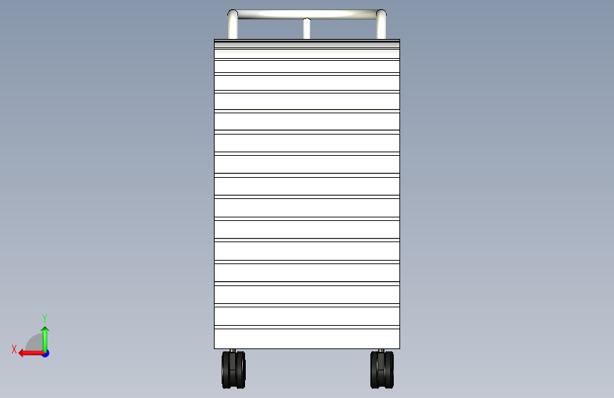 G045099-容器10=集装箱容器 背面视图