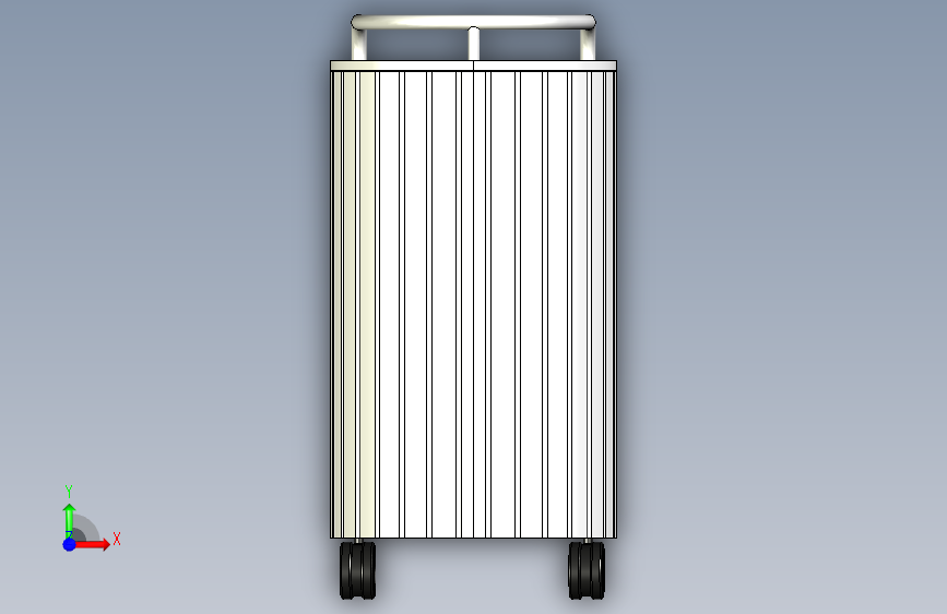 G045099-容器10=集装箱容器 正面视图