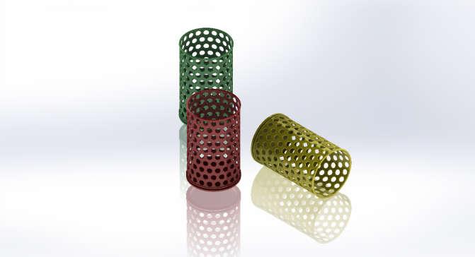 G045135-如何在Solidworks中绘制布料容器 _ Solidworks=集装箱容器