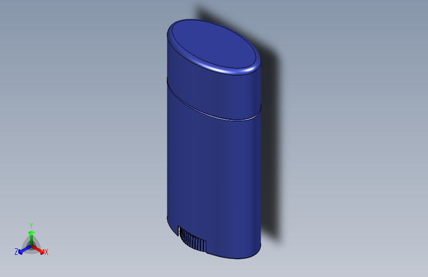G045336-塑料棒除臭剂管瓶=集装箱容器
