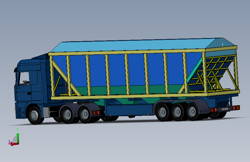 G045549-小麦卡车=集装箱容器