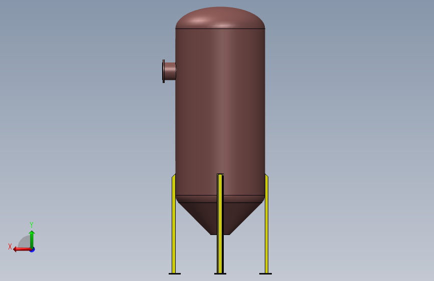 G045597-压力容器 (12)=集装箱容器 背面视图