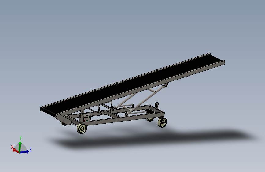G045812-在集装箱卡车上运输运输=集装箱容器