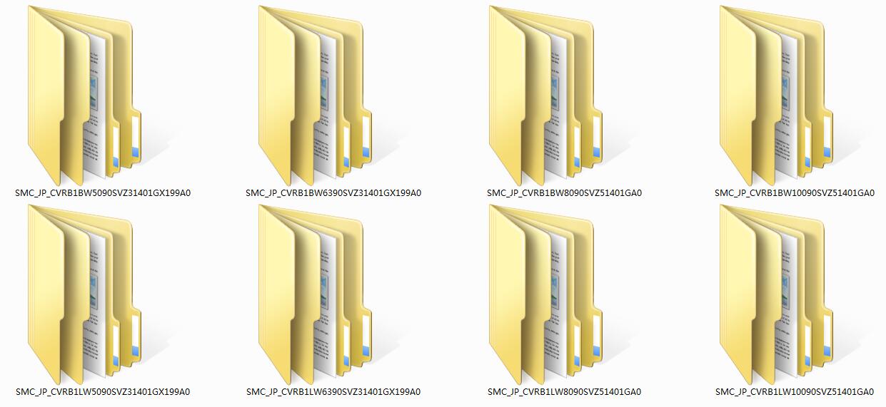 CVRB系列带电磁阀摆动气缸 共8种规格MF709771