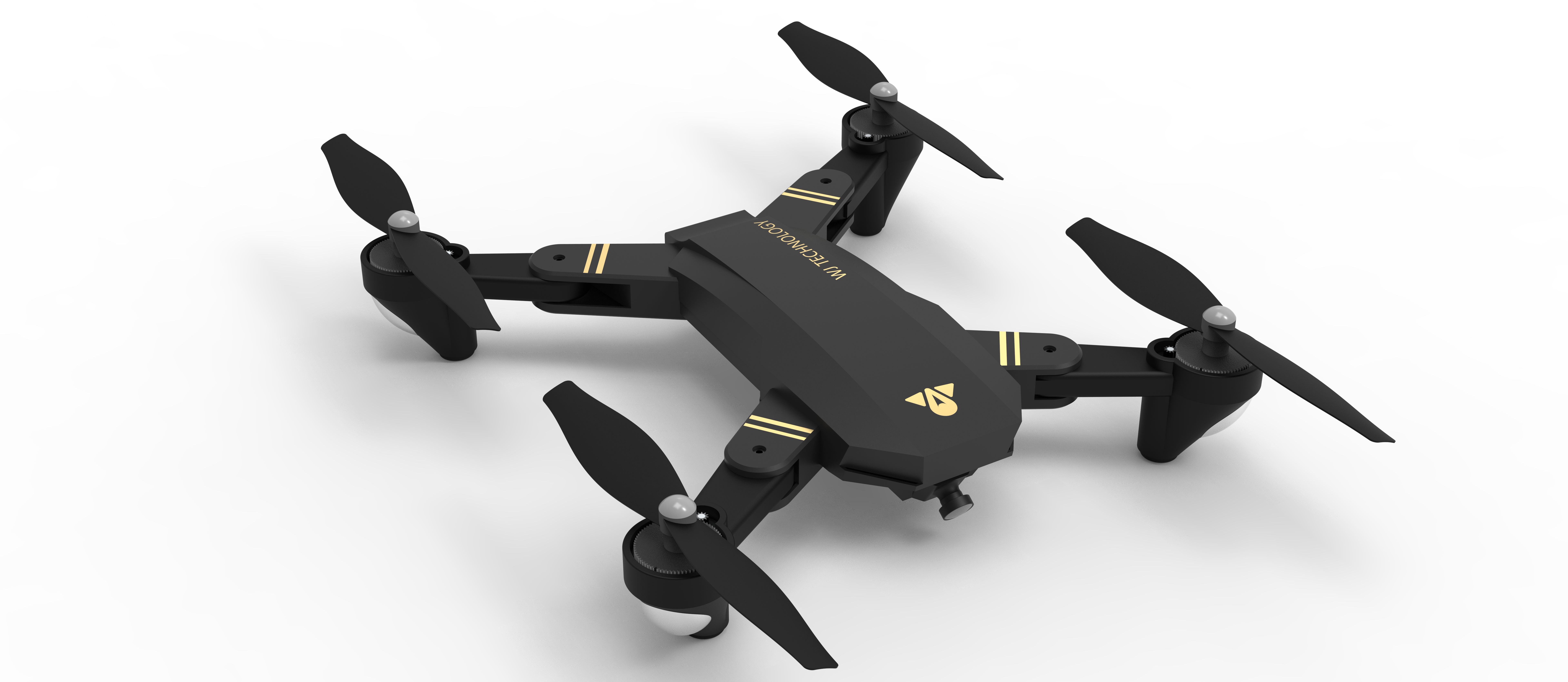 四轴折叠无人机