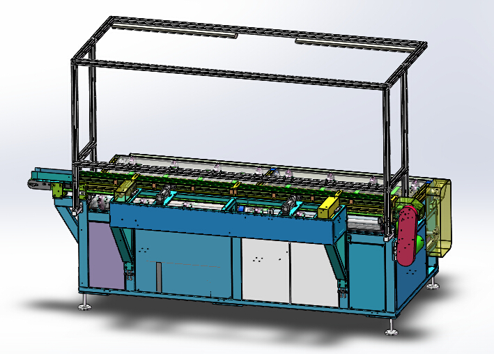 密封条生产线收料台sw18可编辑