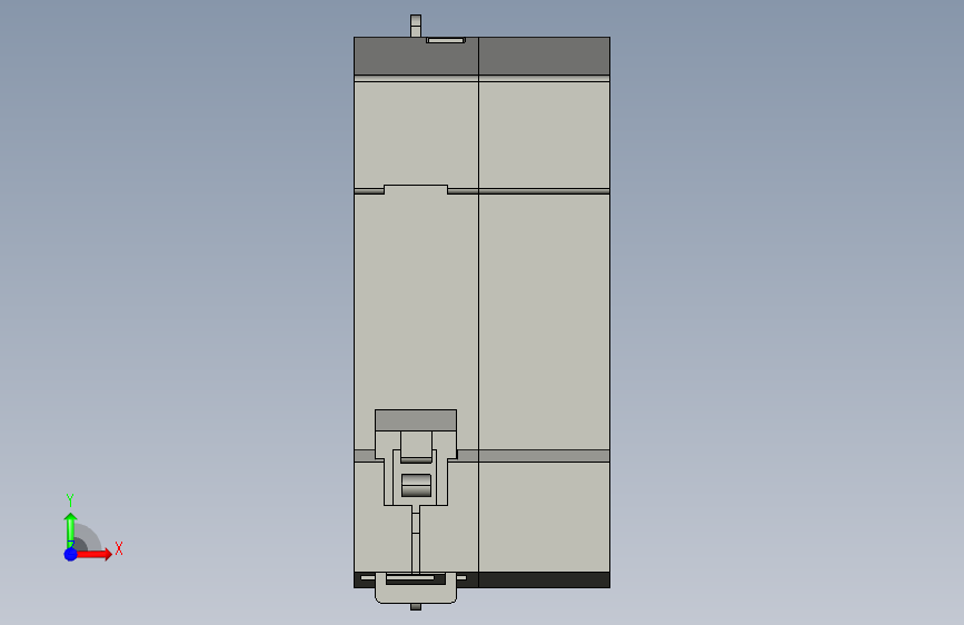 纳德NDB1L-32 GFCI Din安装断路器 正面视图