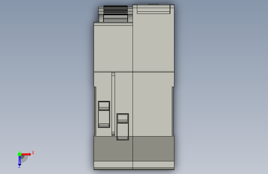 纳德NDB1L-32 GFCI Din安装断路器 俯视图