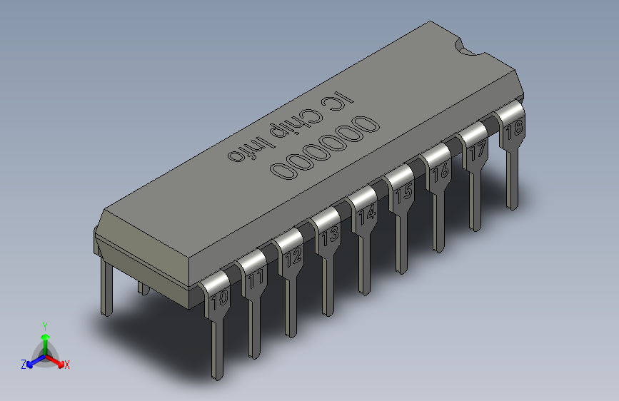 00 BLANK IC 18-Pin