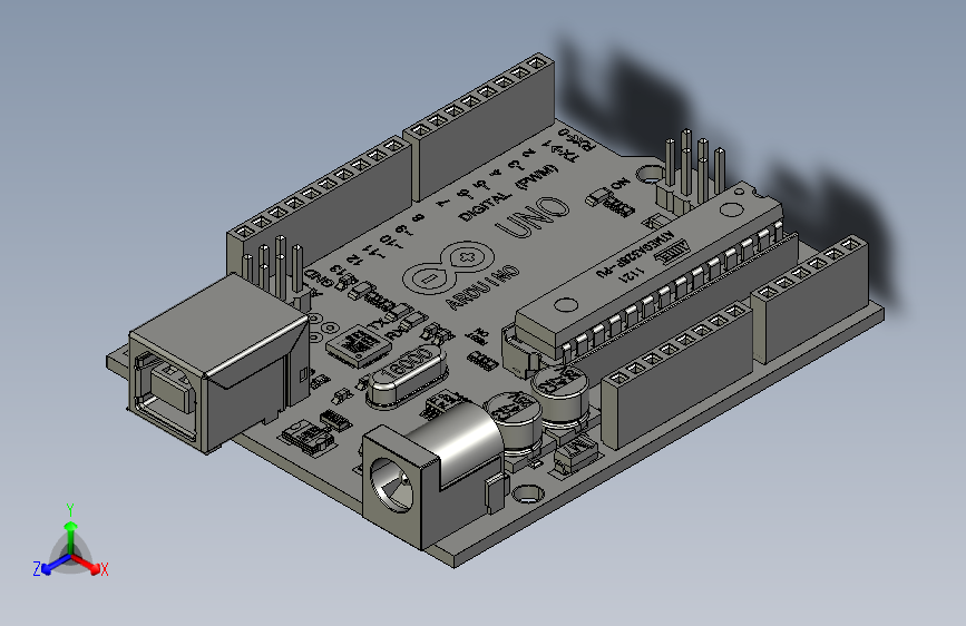 ArduinoUNO原装改进主板