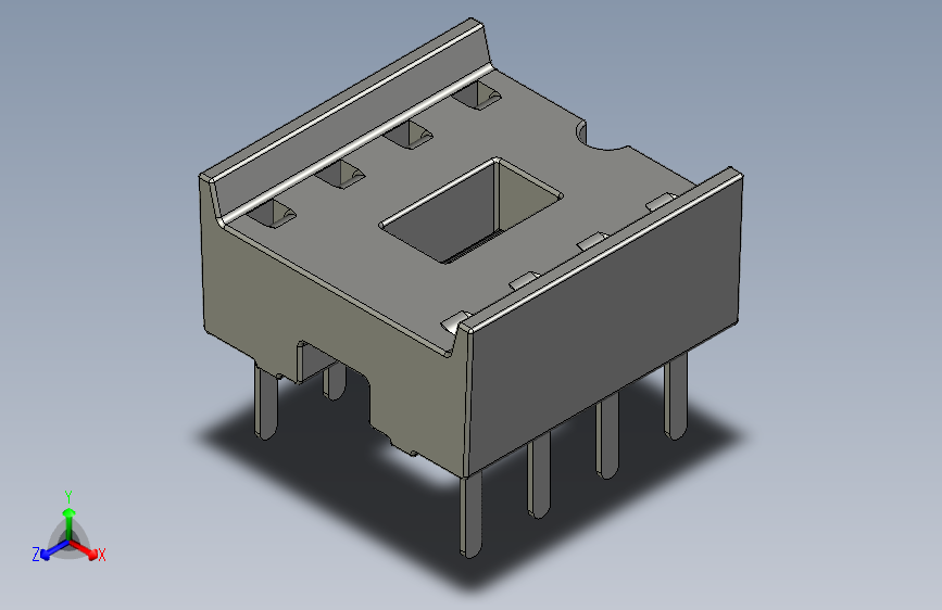 DIP IC Socket 8-Pins