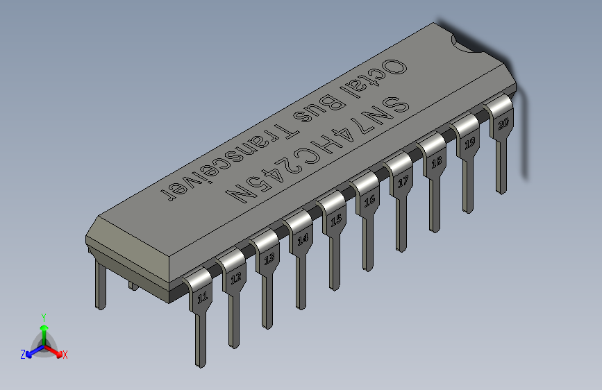 SN74HC245N Octal Bus Transceiver