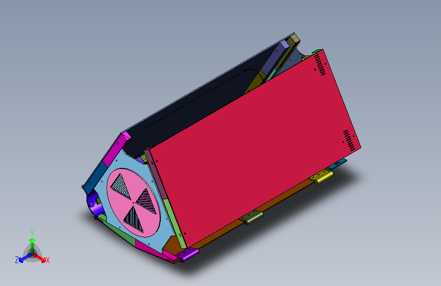 并联臂光轴版立体三维3d打印机