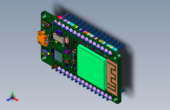 ESP32扩展板电源板模块