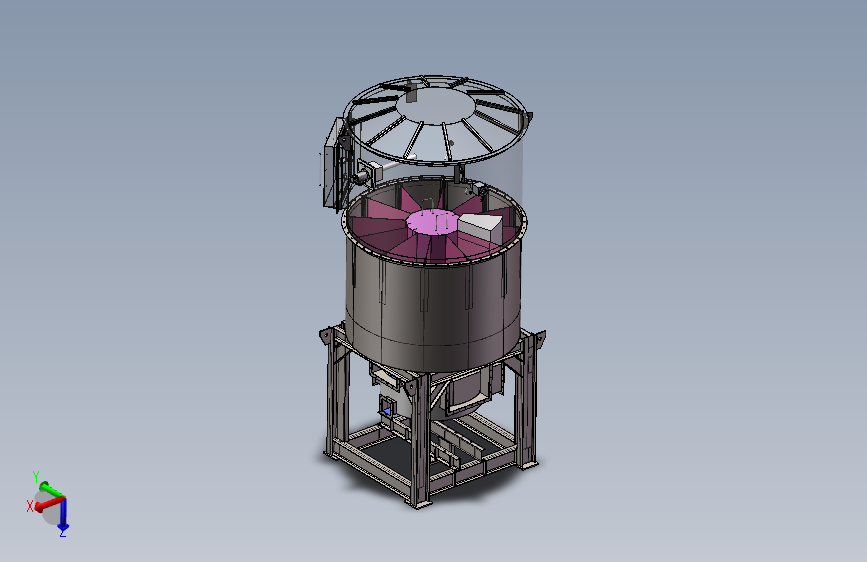 5000风量旋转RTO炉 催化燃烧蓄热设备sw18可编辑