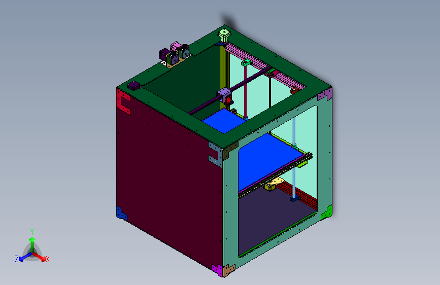 农场商用高温高速3d打印机