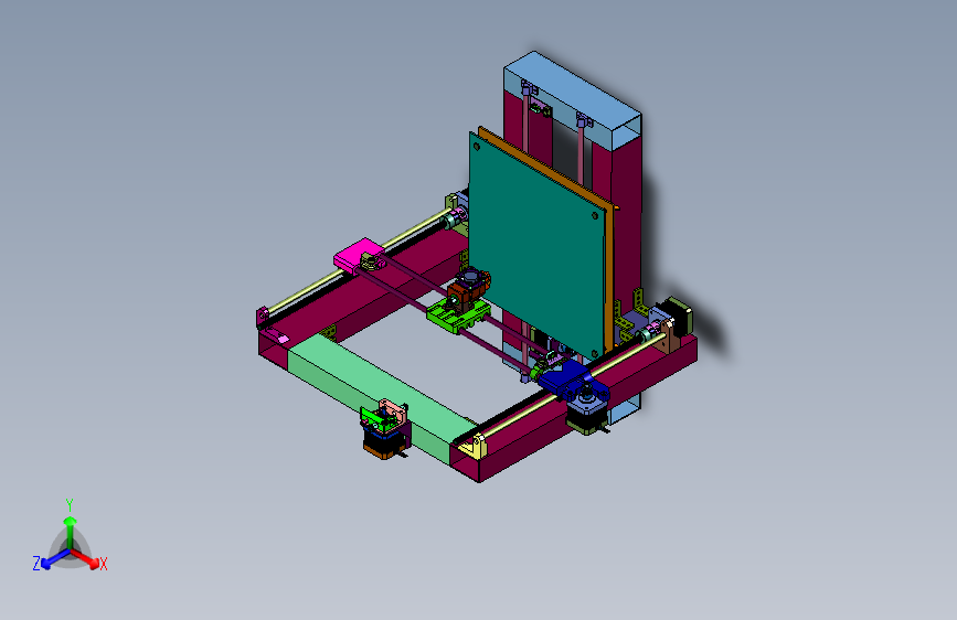 散件套件框架3D打印机