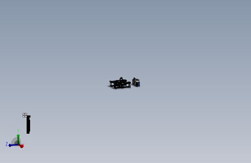 绳索焊接工作站 3D模型sw2016可编辑