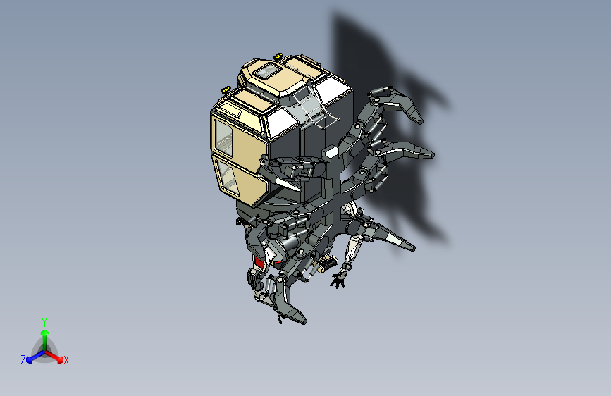 螃蟹露营机器人 V1