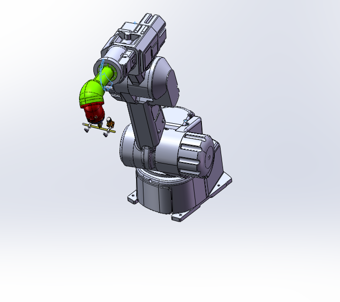 机器人喷涂7轴机械手+喷枪