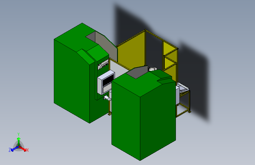 G031287-机器人+CNC+累积器=机器人机械臂