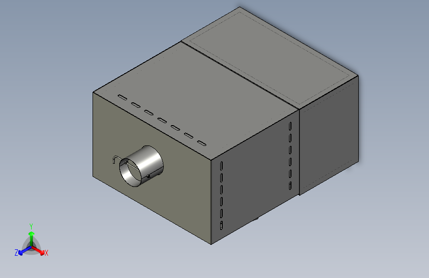 80壁炉 CAD STP