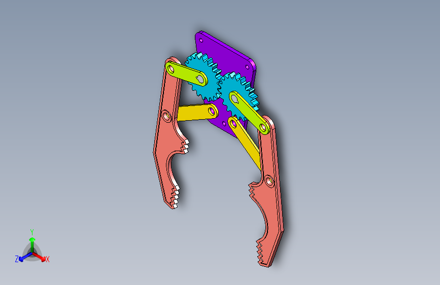 G032306-机械爪+-+SolidWorks=机器人机械臂