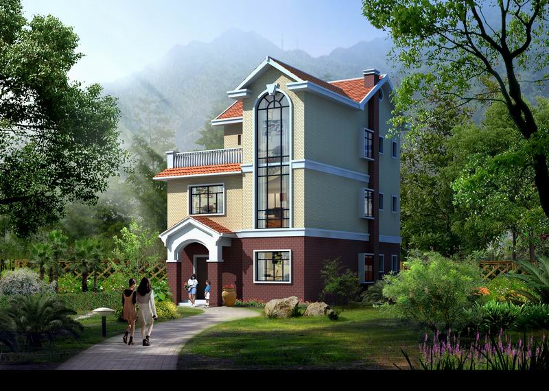 别墅-【三层】效果图、施工图配套301(12.9x11 (30).1)