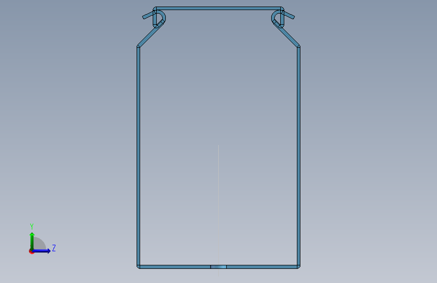 50×80线槽 左侧视图