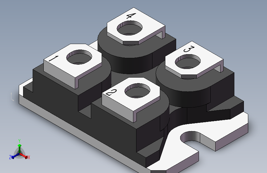 DCG 130x1200NA(IXYS二极管) _SOLIDWORKS 2014_模型图纸下载 – 懒石网
