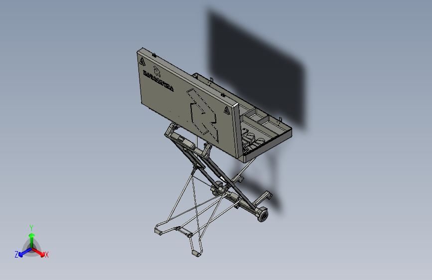 工具箱rabaconda-compact-tool-desk STP