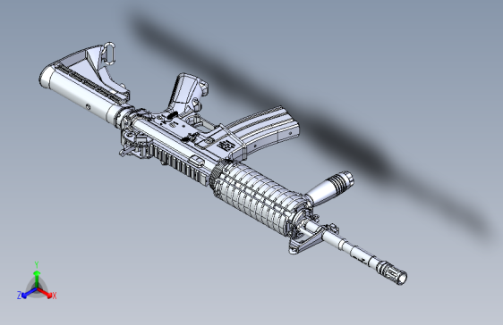 M4A1步枪模型