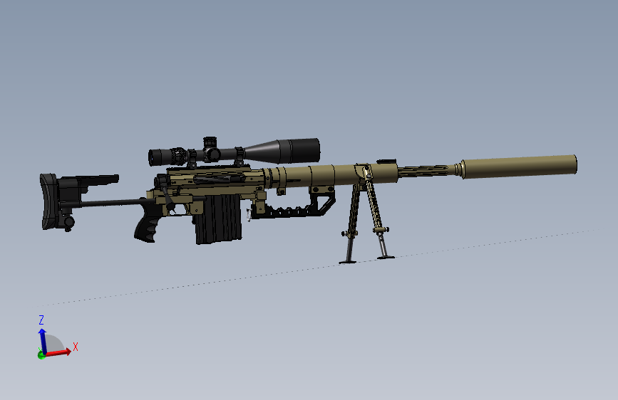 Cheytac M200狙击枪模型