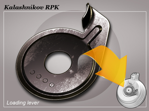 RPK 鼓式弹匣的拉壳器