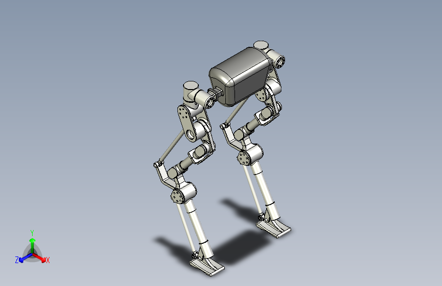 G033128-密歇根大学和Agility+Robotics受Cassie启发制造的双足机器人=机器人机械臂