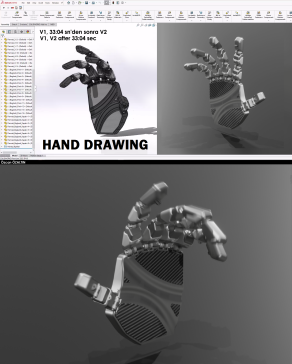 SolidWorks 机器人手绘图 V2，SolidWorks 机器人绘图