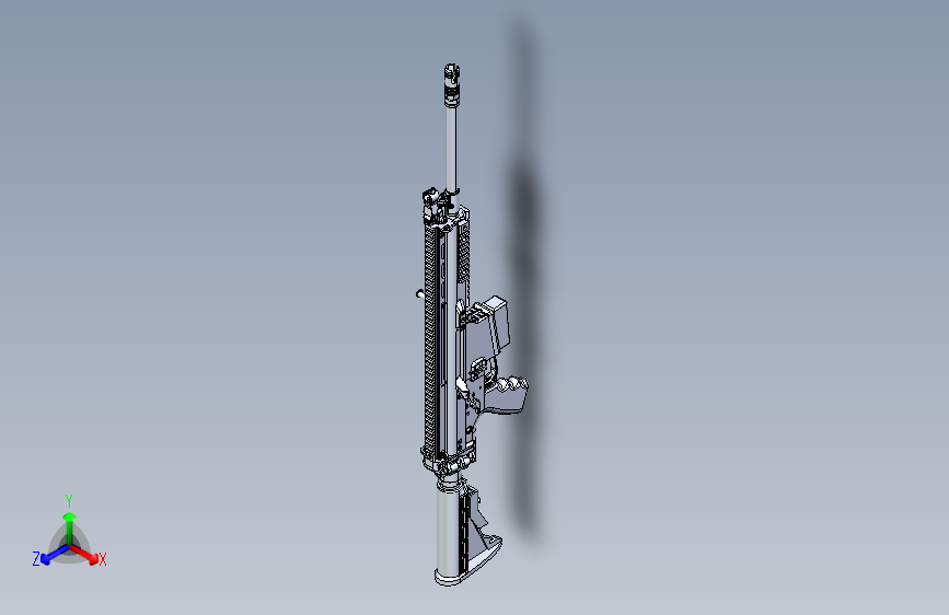 Scar 17步枪参考模型