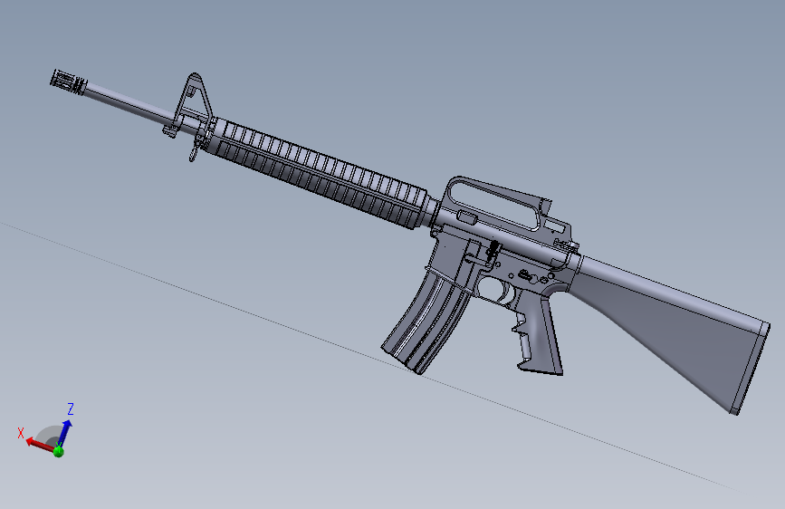 M16步枪模型