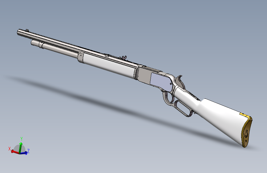 WINCHESTER 1876步枪参考模型