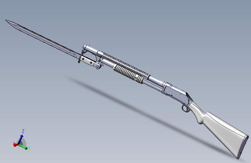 Winchester 1897步枪参考模型