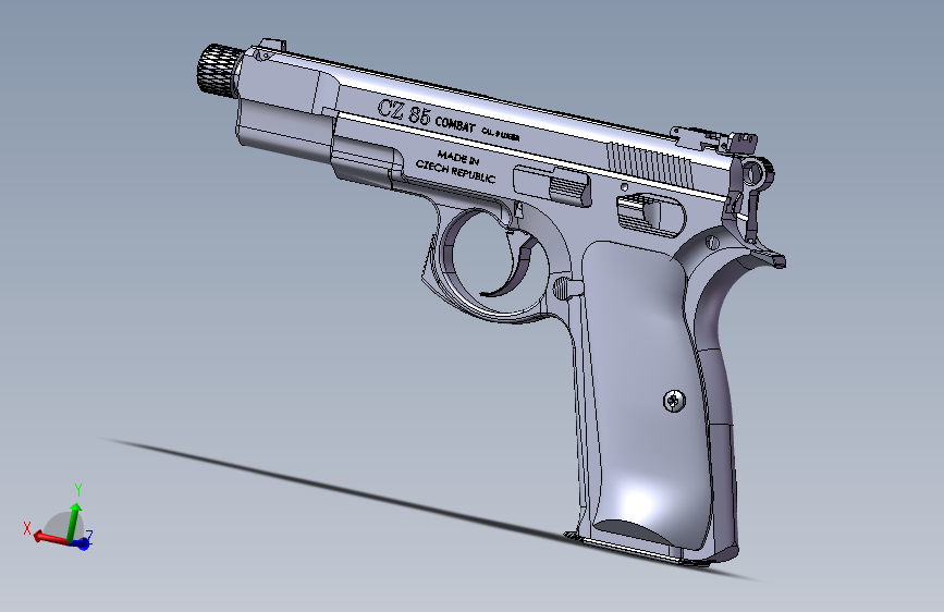 CZ 85手枪参考模型