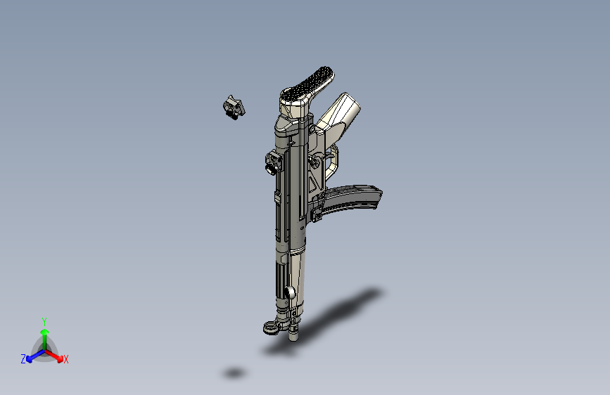 HK MP5冲锋枪参考模型